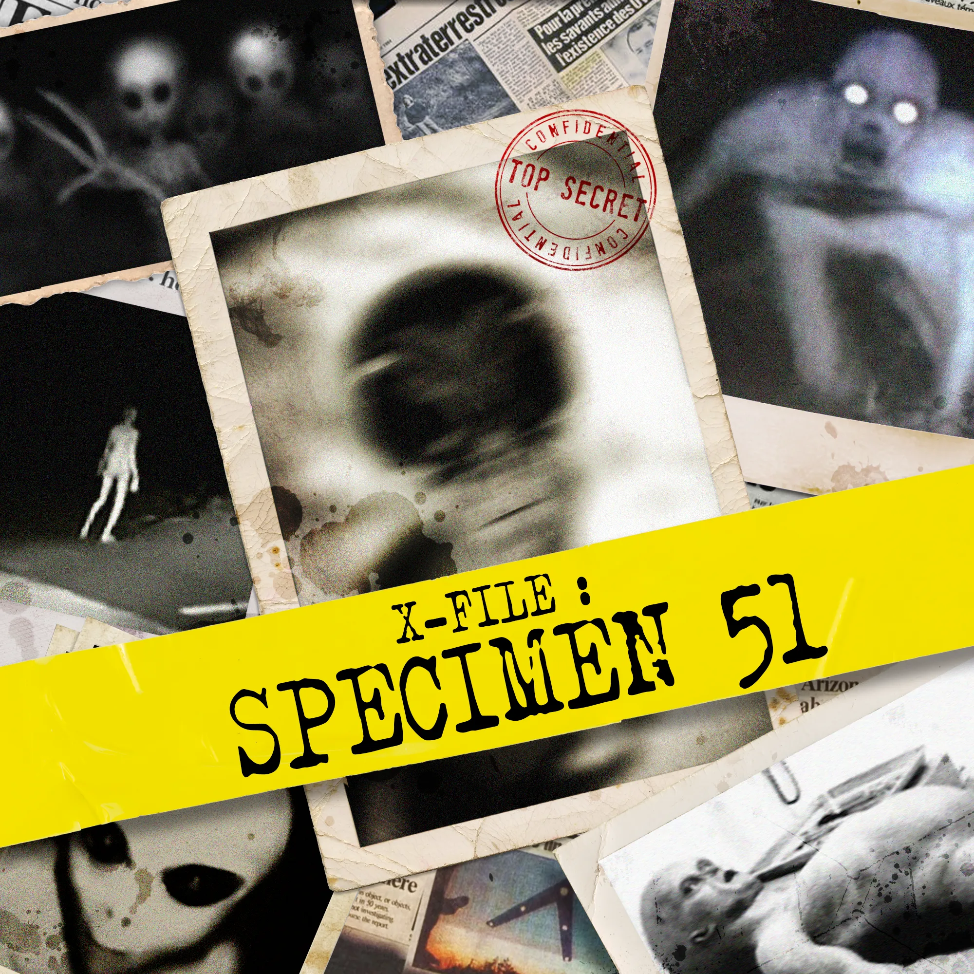 XFILE SPECIMEN 51 Escape Game SPACE GAMES Industry Montpellier
